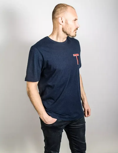 Ted Baker Tedford Varsity T T-shirt | Navy