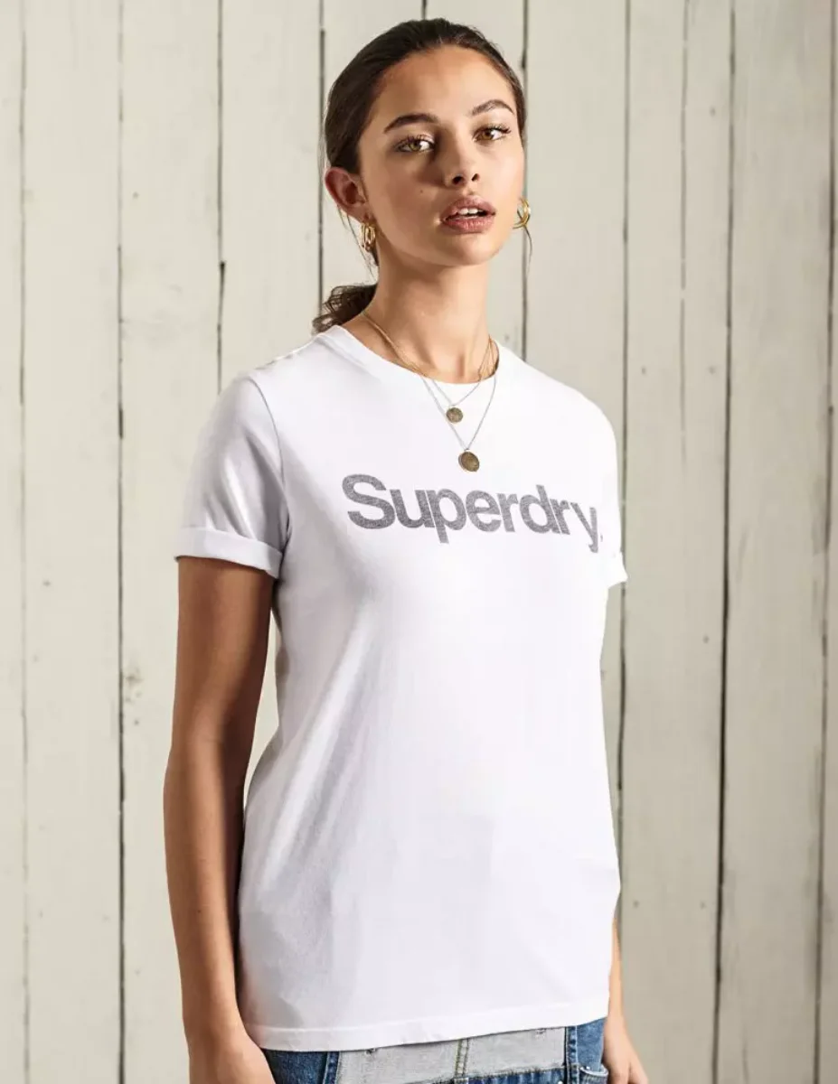 Superdry Original Vintage Core Logo T-Shirt | White