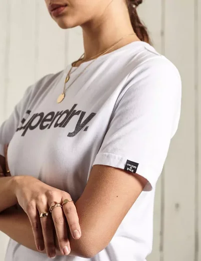 Superdry Original Vintage Core Logo T-Shirt | White