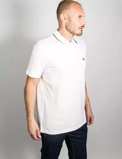 Ted Baker CAMDN Short Sleeve Polo Shirt | White