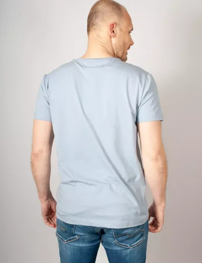 Tommy Hilfiger Stretch Slim Fit T-Shirt | Daybreak Blue