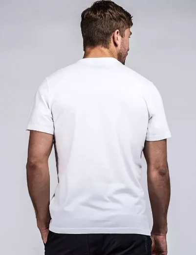Barbour Intl Mens Reflex Logo T-Shirt | White