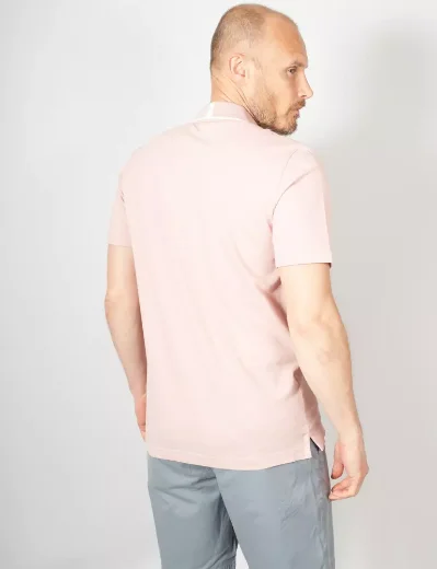 Ted Baker CAMDN Short Sleeve Polo Shirt | Light Pink