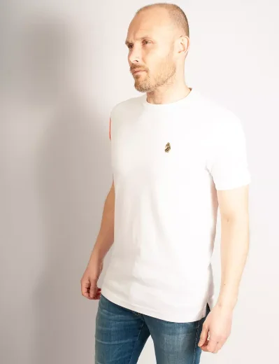 Luke Sport Dave Barton T-Shirt | White