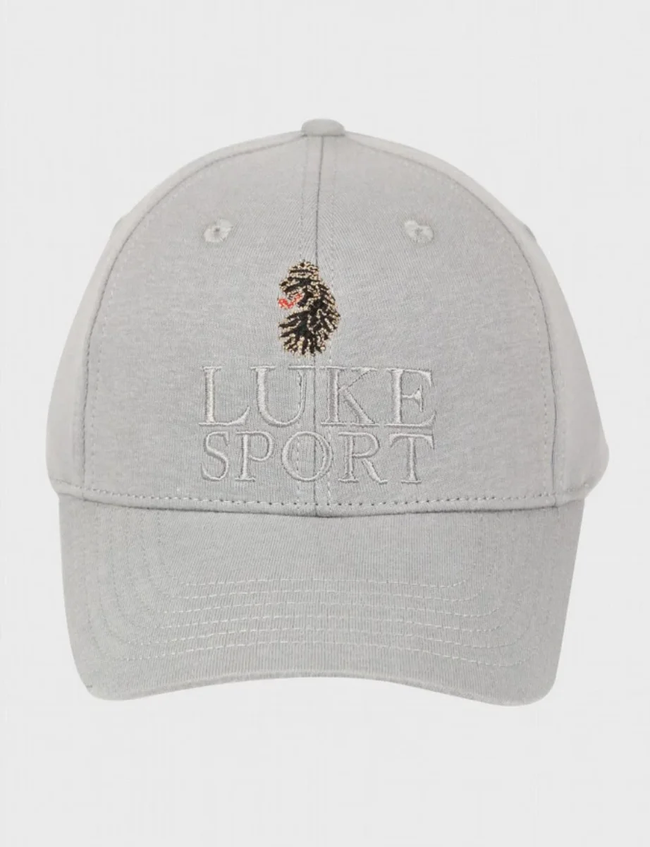 Luke Sport Cody Lion Crest Cap | Grey Marl