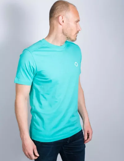 MA STRUM Short Sleeve Icon T-Shirt | Turquoise