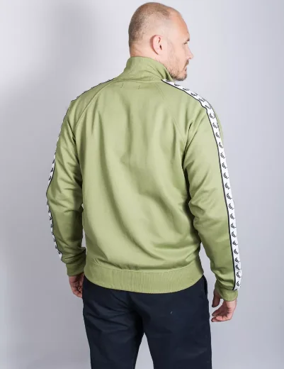 Fred Perry Taped Track Jacket | Sage