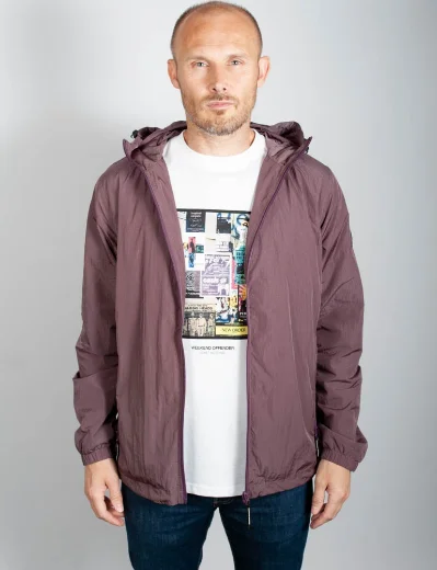 Weekend Offender Technician Windbreaker Jacket  | Dark Grape