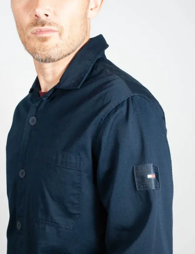 Tommy Hilfiger Twill Shirt Jacket | Navy