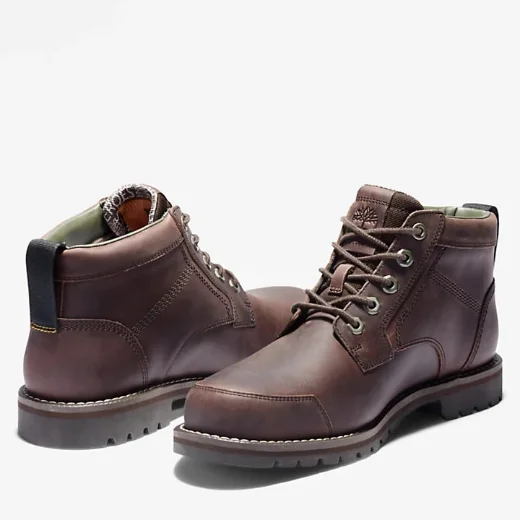 Timberland Mens Larchmont II Leather Chukka Boot | Dark Brown