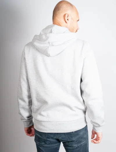 Lacoste Men's Hooded Sweatshirt | Light Grey Marl