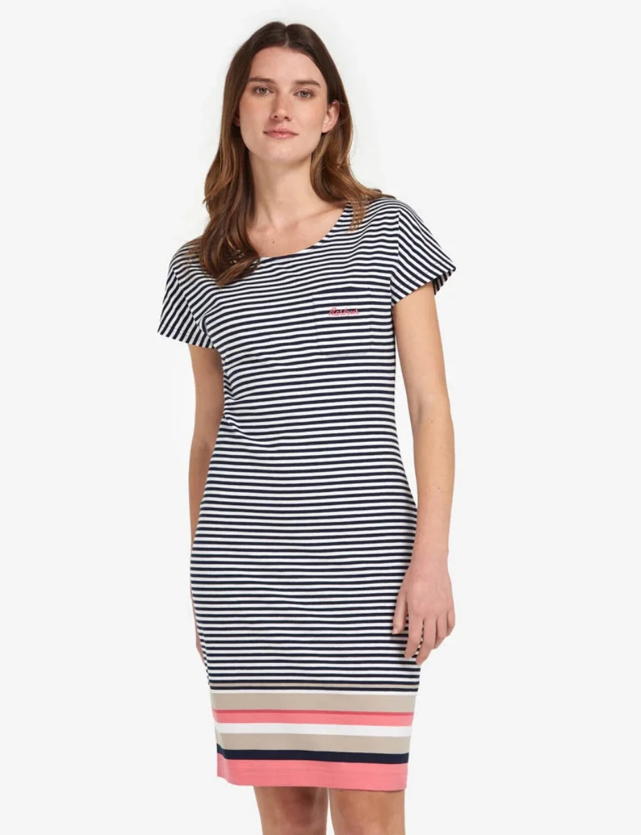 Barbour Women's Harewood Stripe Dress | Multi/Stripe