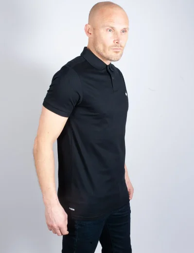 Weekend Offender Monteray Polo Shirt | Black