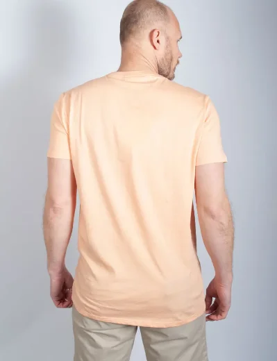 Lacoste Crew neck Pima Cotton Jersey T-Shirt | Orange