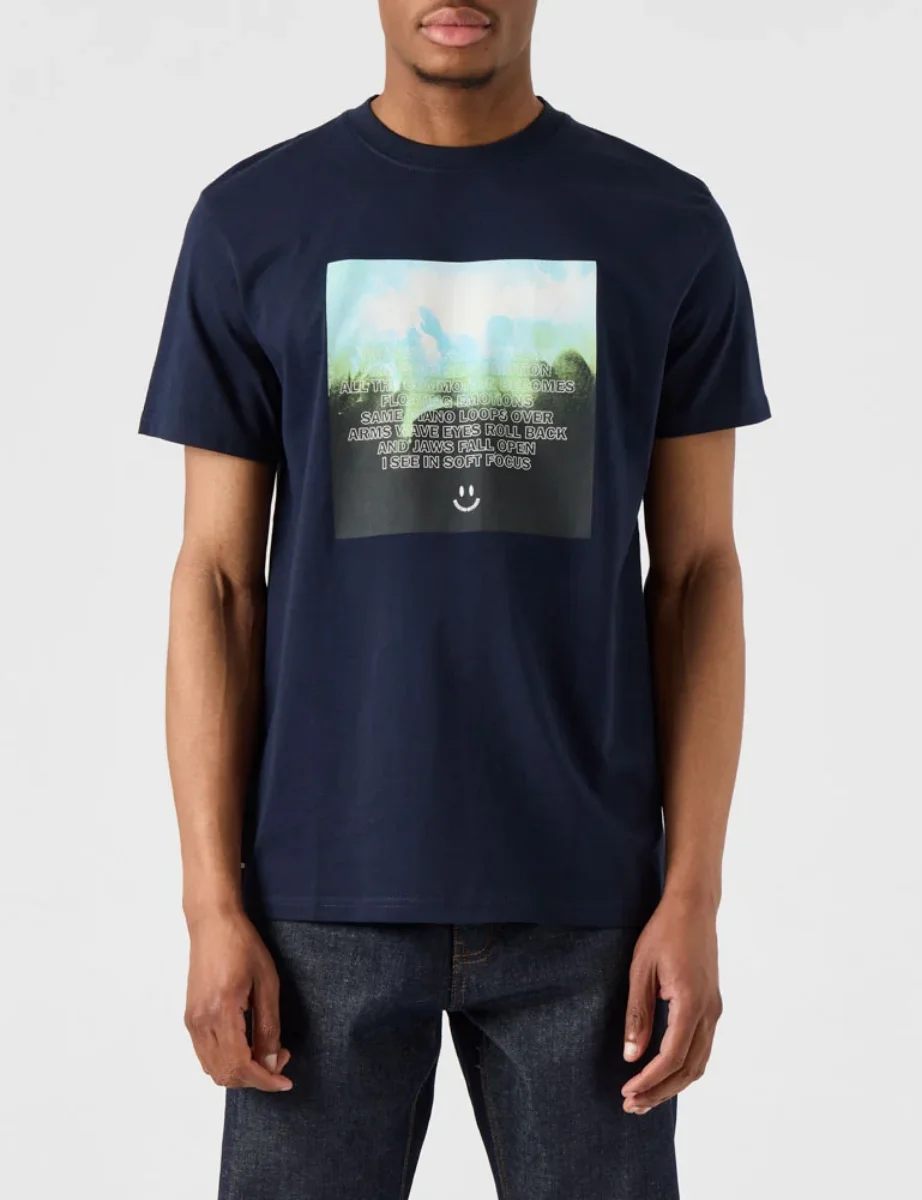 Weekend Offender Heroes Graphic T-Shirt | Navy