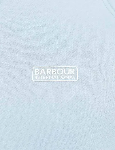 Barbour Intl Essential Crew Neck Sweater | Powder Blue