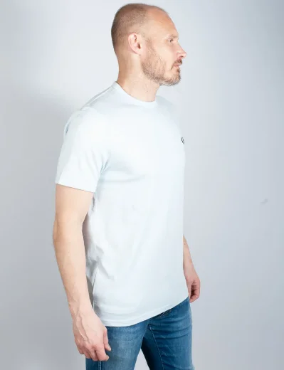 Fred Perry Ringer T-Shirt | Light Ice 