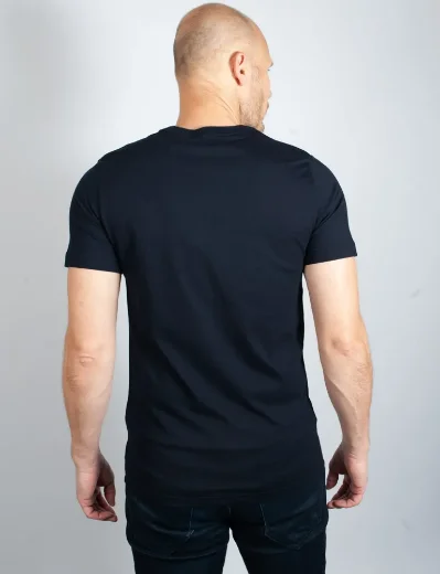Fred Perry Plain Crew Neck T-Shirt | Navy