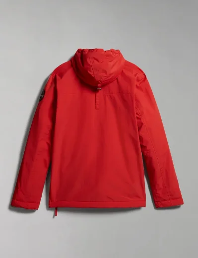 Napapijri Rainforest Pocket Winter Jacket | Red Poppy