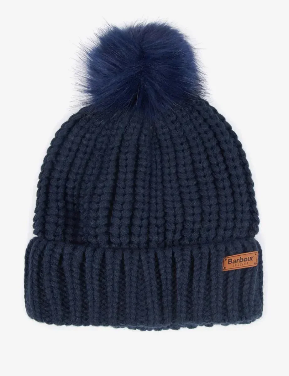 Barbour Women's Saltburn Beanie Hat | Navy