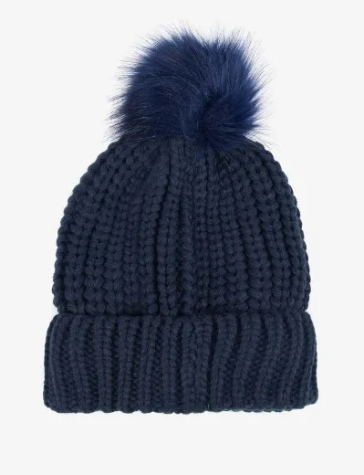 Barbour Women's Saltburn Beanie Hat | Navy