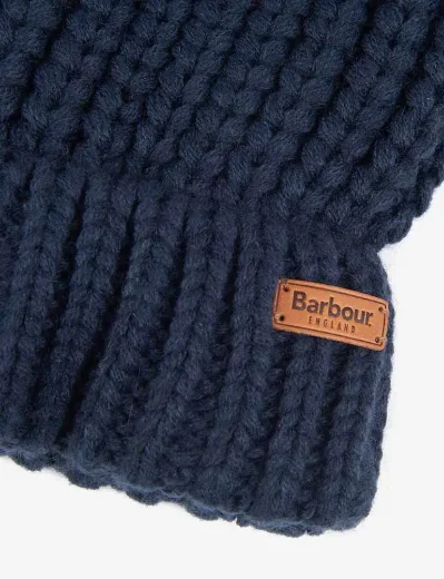 Barbour Women's Saltburn Beanie Hat | Navy