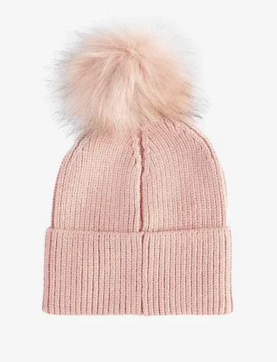 Barbour Womens Intl Mallory Pom Beanie | Pink