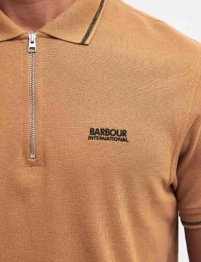 Barbour Intl Dean Polo Shirt | Desert