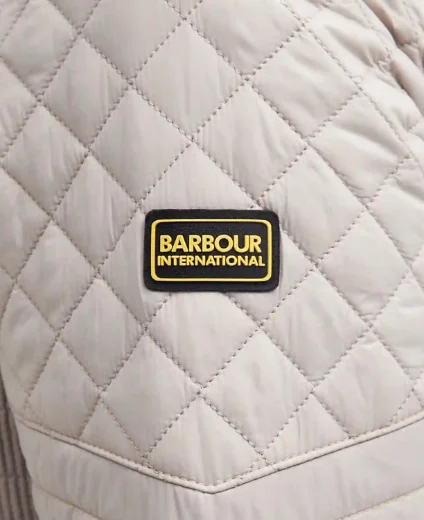 Barbour Intl Women's Formation Quilted Jacket | Oat