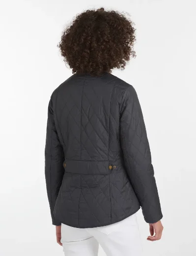 Barbour Womens Flyweight Cavalry Quilted Jacket | Navy