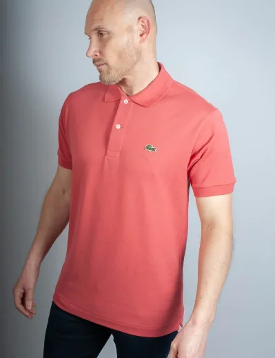 Lacoste Men's L.12.12. Pique Polo Shirt | Sierra Red
