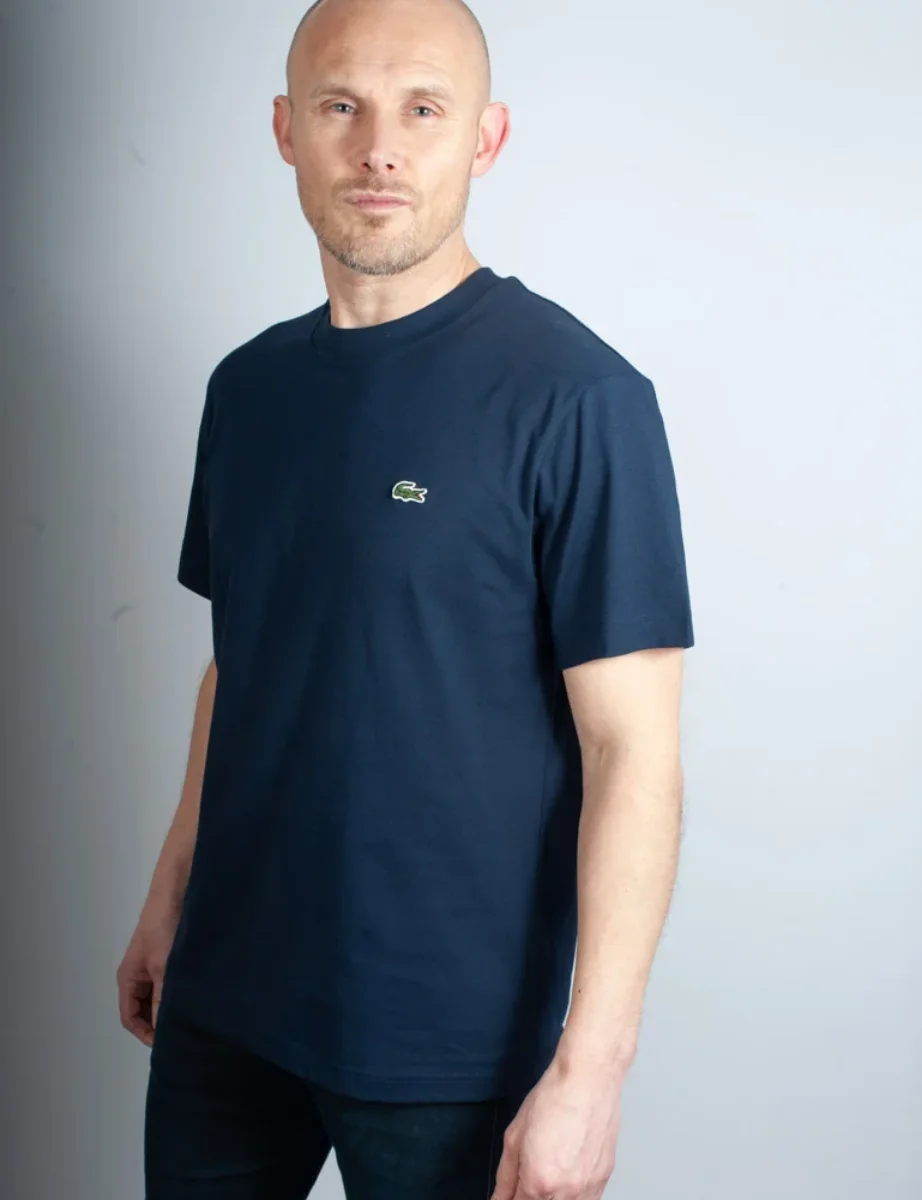 Lacoste Classic Fit Crew Neck T-Shirt | Navy