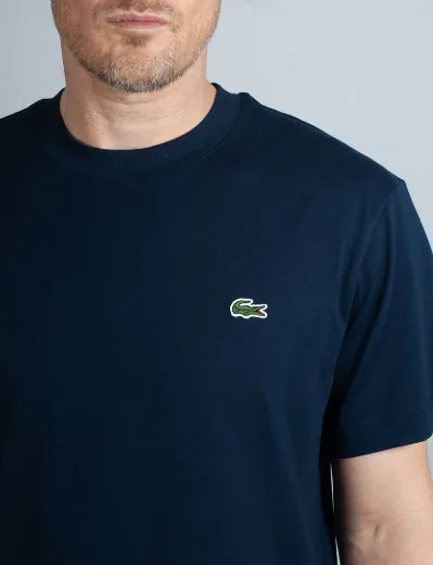 Lacoste Classic Fit Crew Neck T-Shirt | Navy