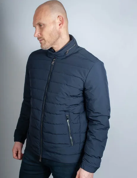 Tommy Hilfiger DC Cafe Racer Jacket | Desert Sky Tommy Hilfiger DC Cafe Racer Jacket | Desert Sky