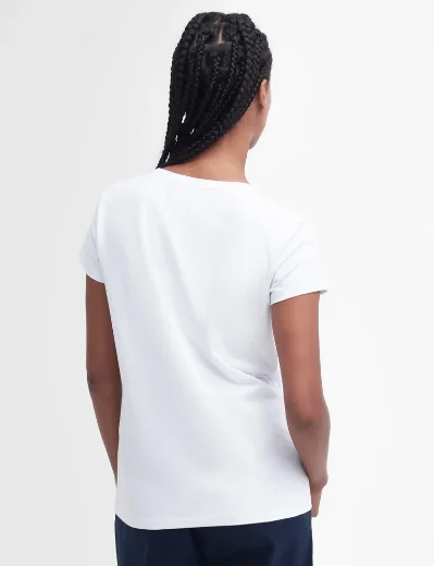 Barbour Womens Rowen T-Shirt | White