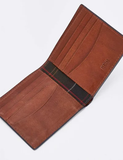 Barbour Torridon Leather Wallet | Cognac