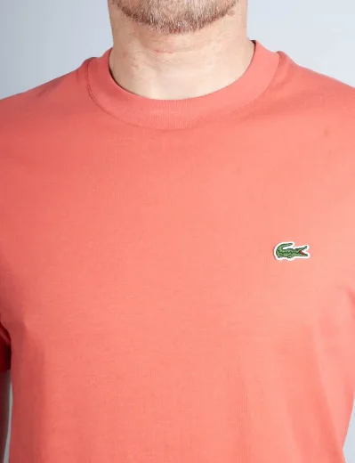 Lacoste Classic Fit Crew Neck T-Shirt | Sierra Red