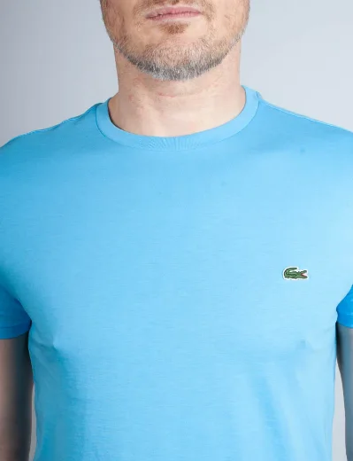Lacoste Pima Cotton Crew Neck T-Shirt | Blue