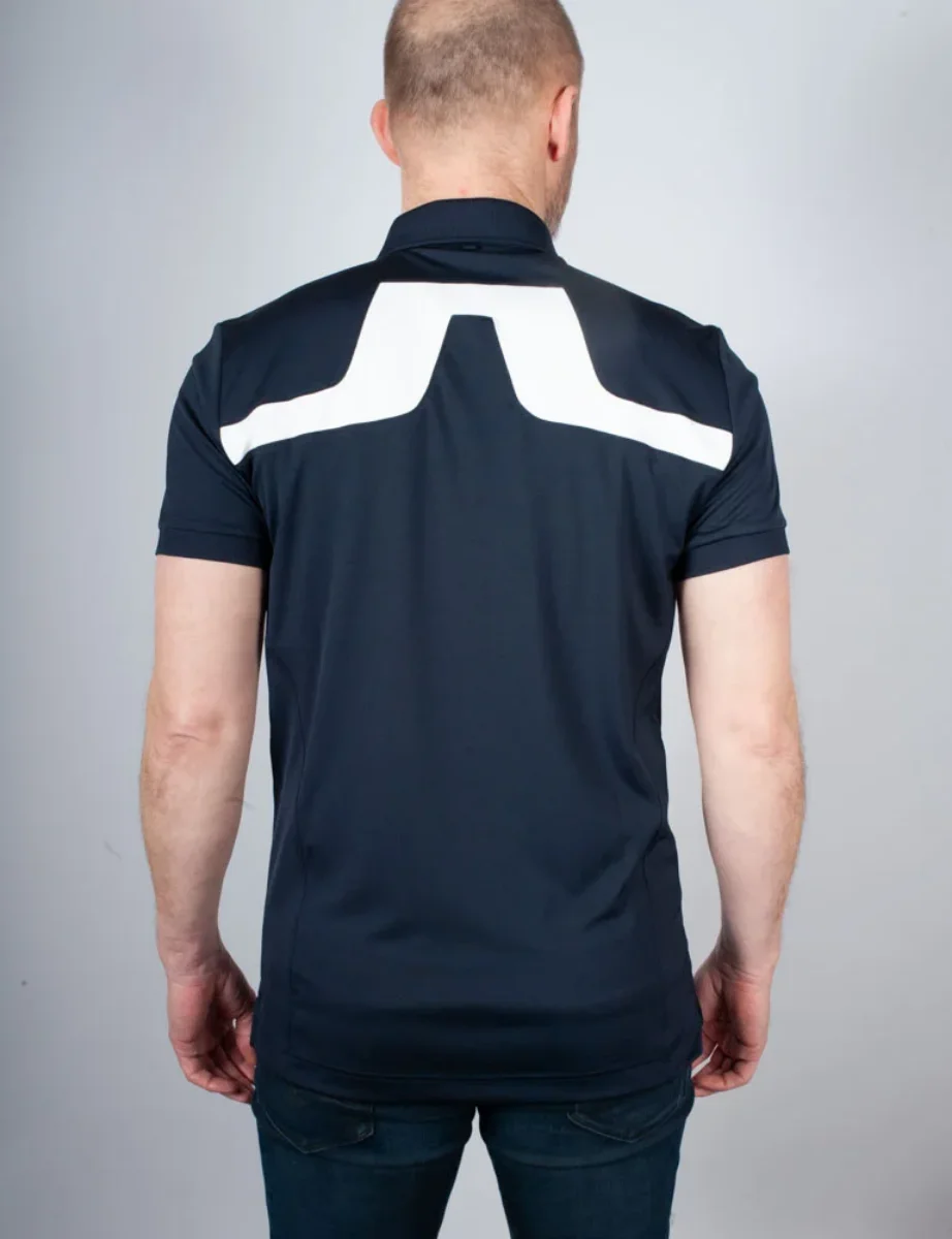 J.Lindeberg KV Regular Fit Polo Shirt | Navy