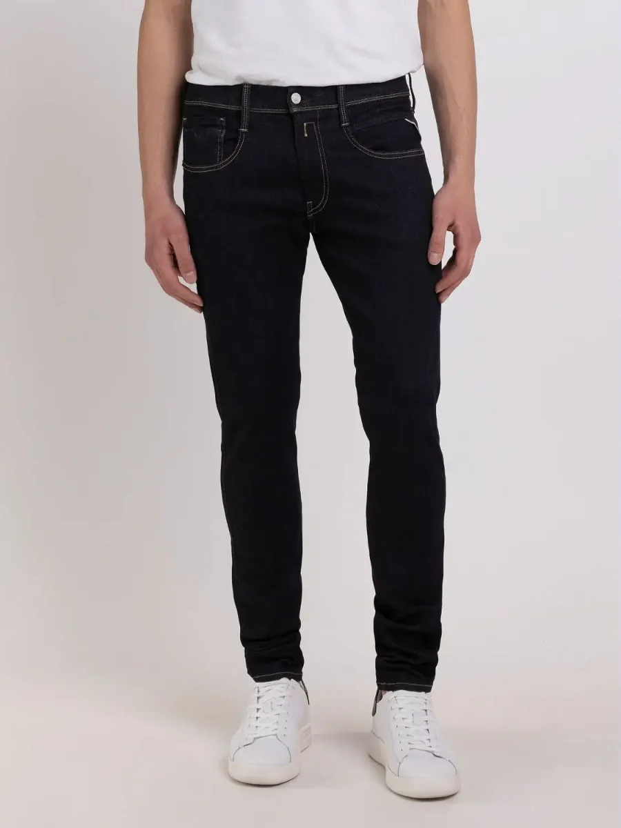 Replay Hyperflex Re-Used Anbass Slim Fit Jean | Dark Rinse