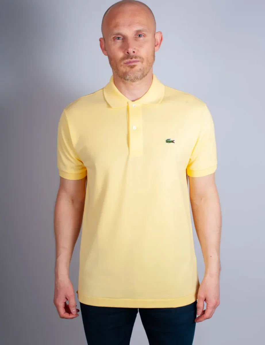 Lacoste Men's L.12.12. Pique Polo Shirt | Pastel Yellow