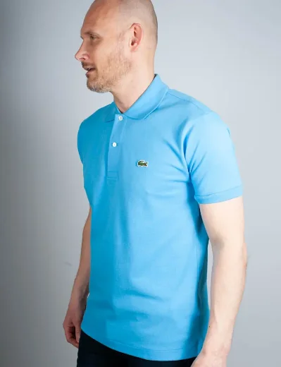 Lacoste Men's L.12.12. Pique Polo Shirt | Celest Blue