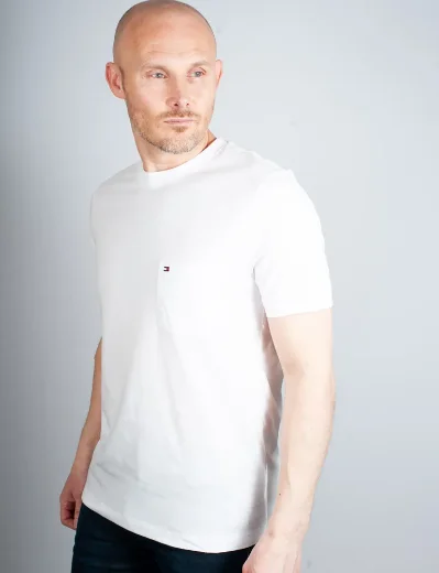Tommy Hilfiger Pocket T-Shirt | White