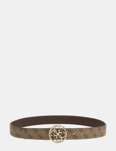 Guess Noelle Reversible 4G Logo Reversible Belt | Brown