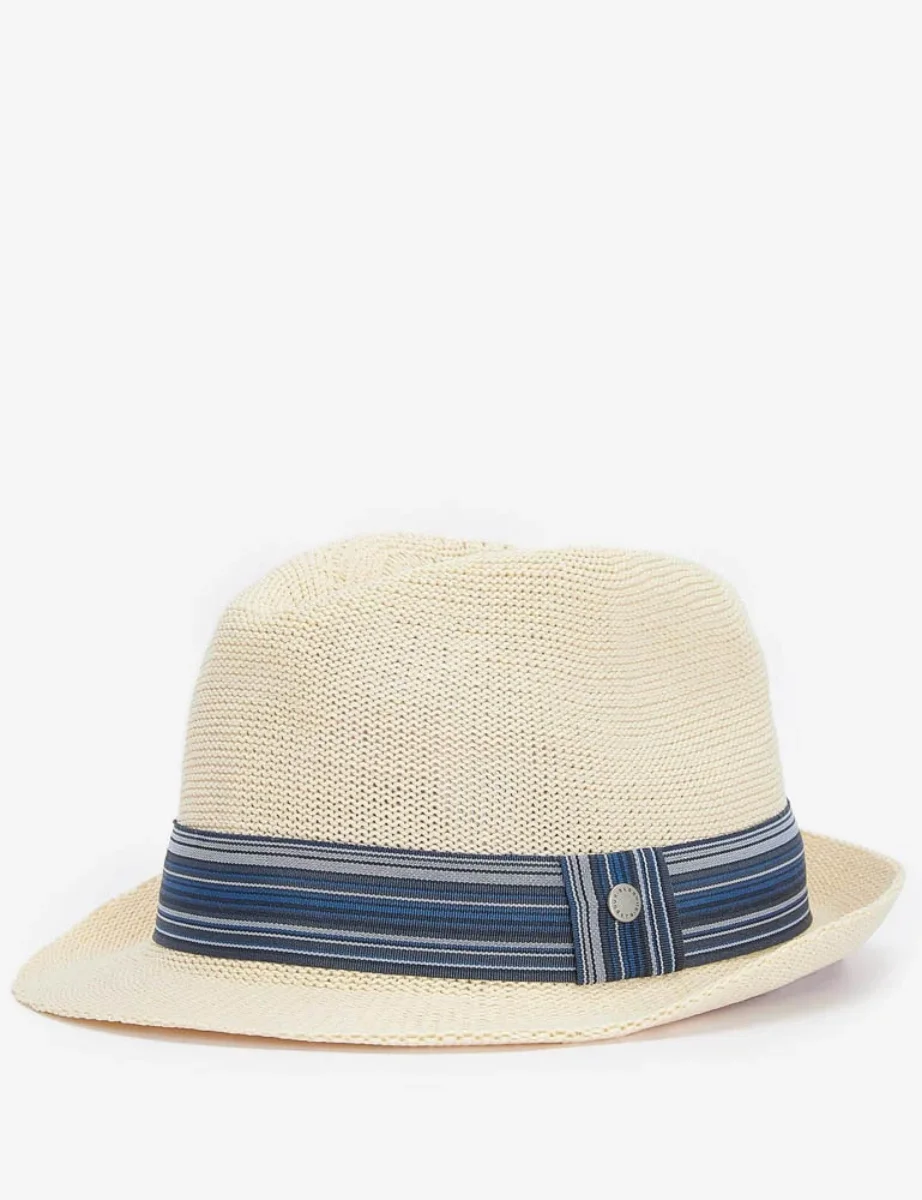 Barbour Belford Trilby Hat | Ecru