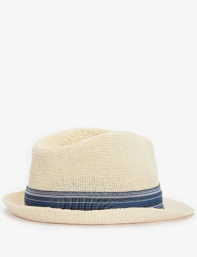 Barbour Belford Trilby Hat | Ecru