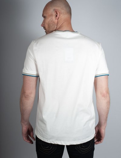 Fred Perry Twin Tipped T-Shirt | White