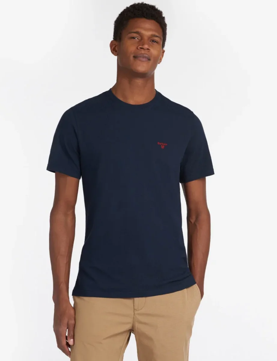 Barbour Essential Sports T-Shirt | Navy