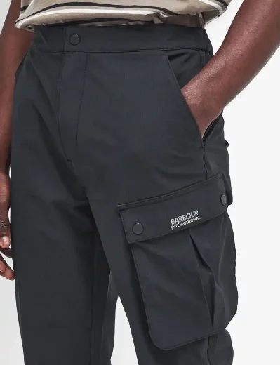 Barbour Intl Essential Tech Trousers | Black