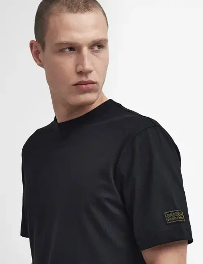 Barbour Intl Outline T-Shirt | Black